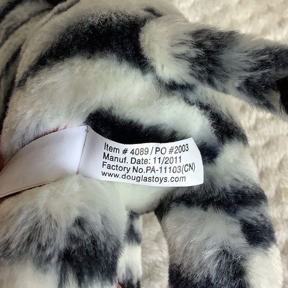 DOUGLAS Cuddle Toy 2011 Plush Zebra #4089 Stuffed Animal - Picture 8 of 14